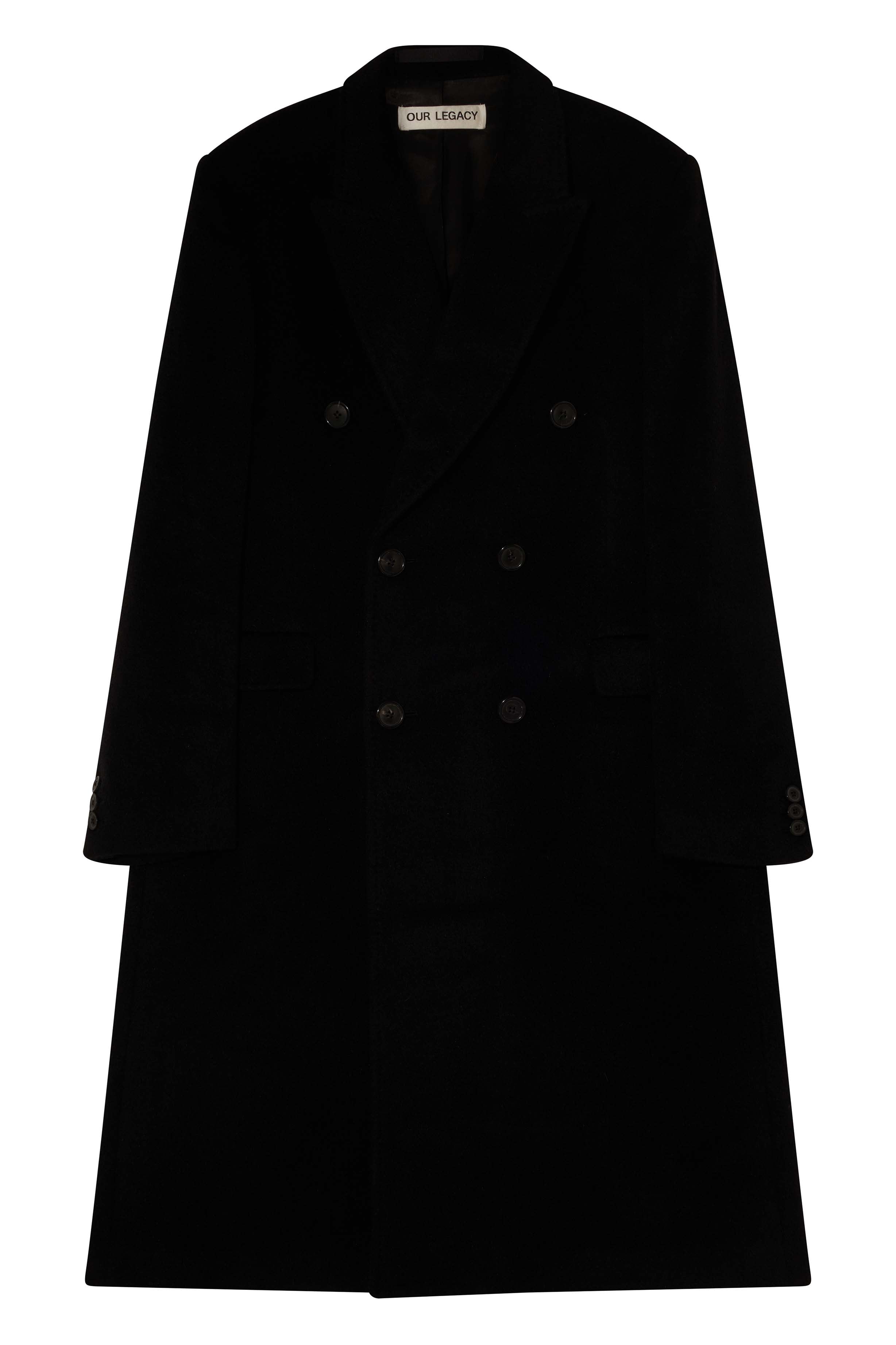 Double Breasted Whale Wool Coat – MODES