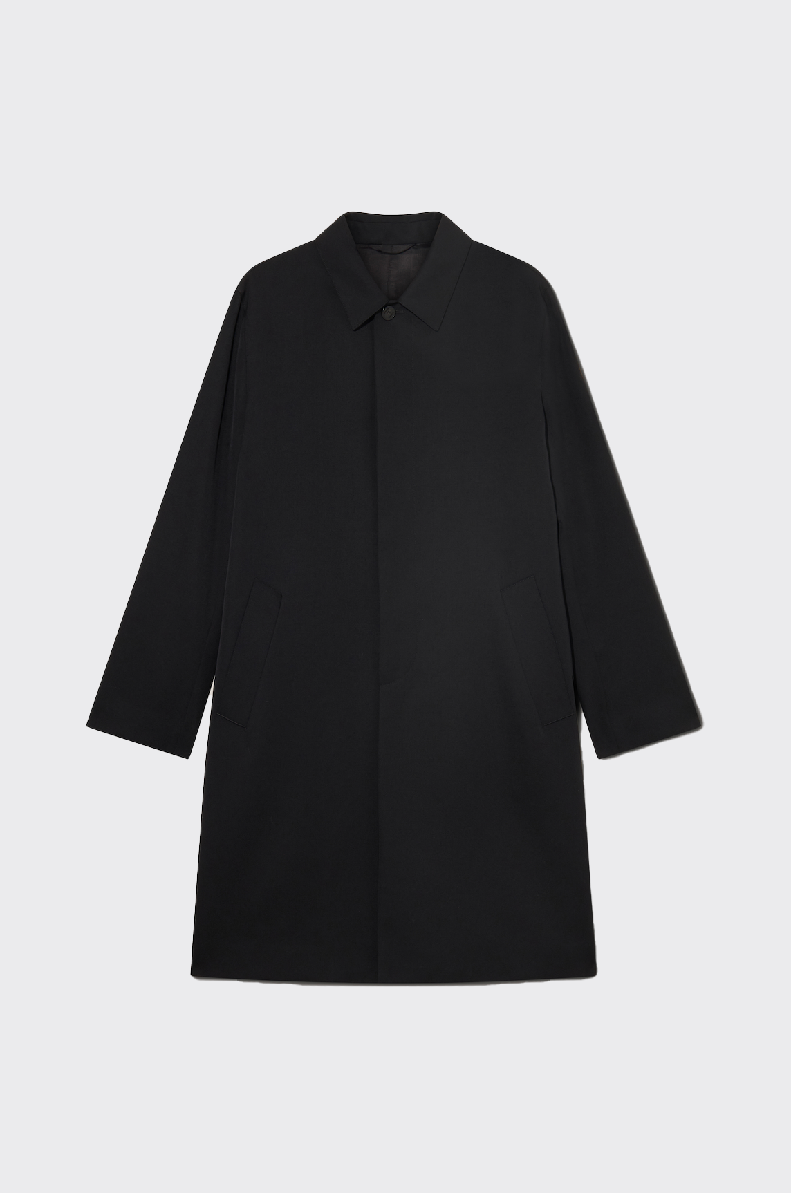 Black Sartorial Overcoat