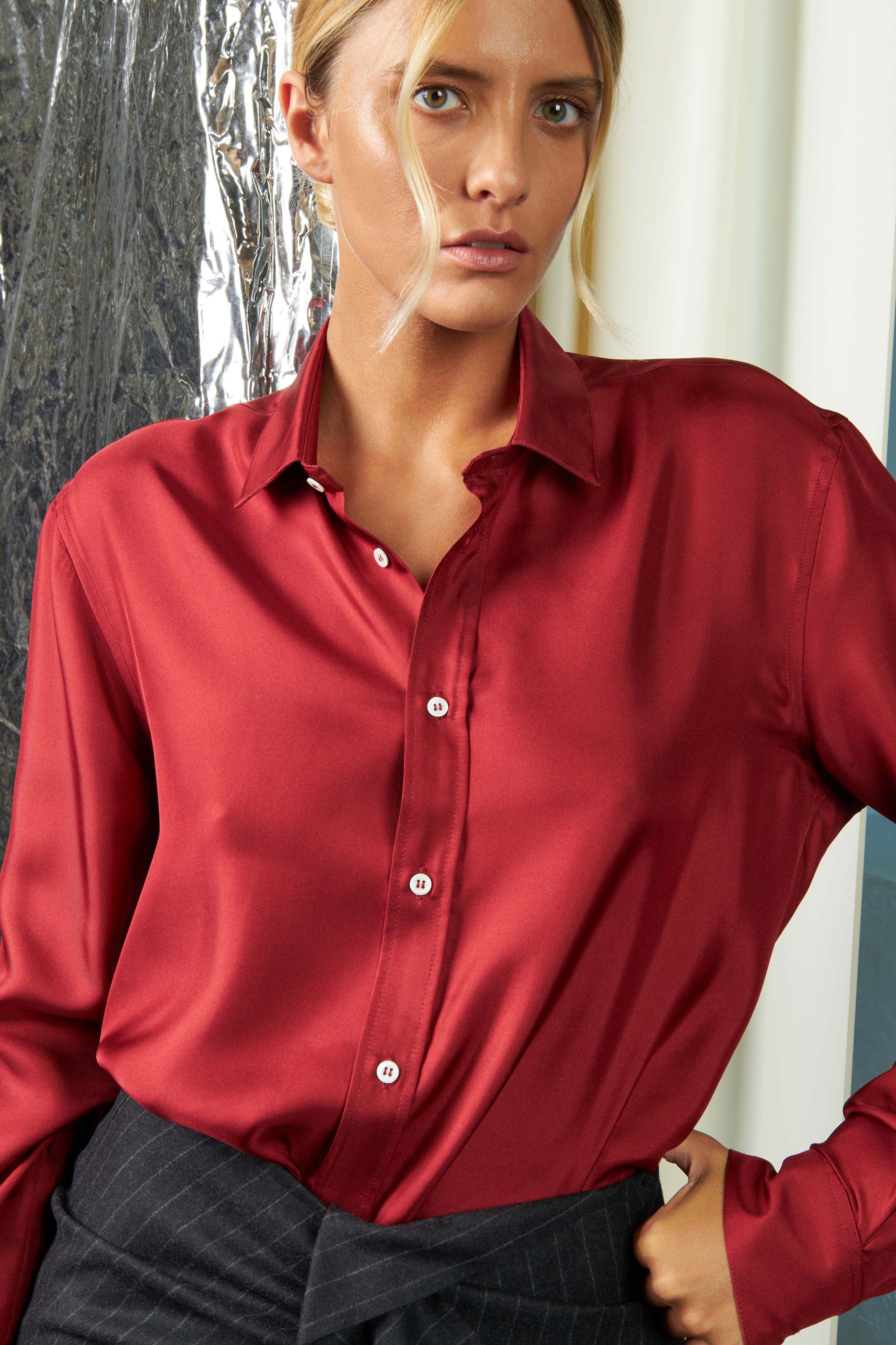 Unisex Silk Shirt – MODES