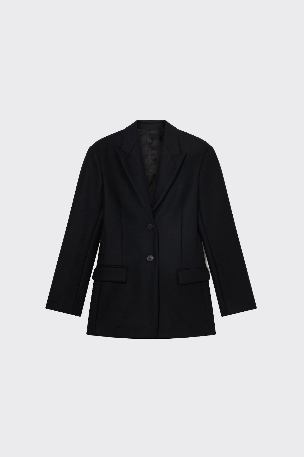Black Sartorial Cloth Jacket
