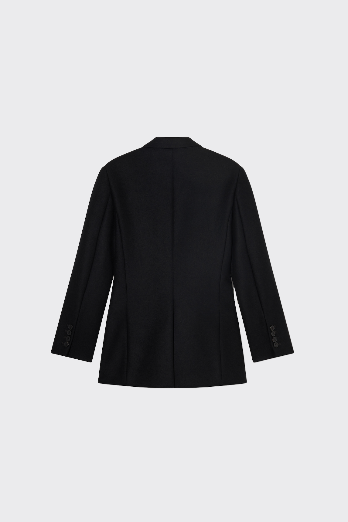 Black Sartorial Cloth Jacket