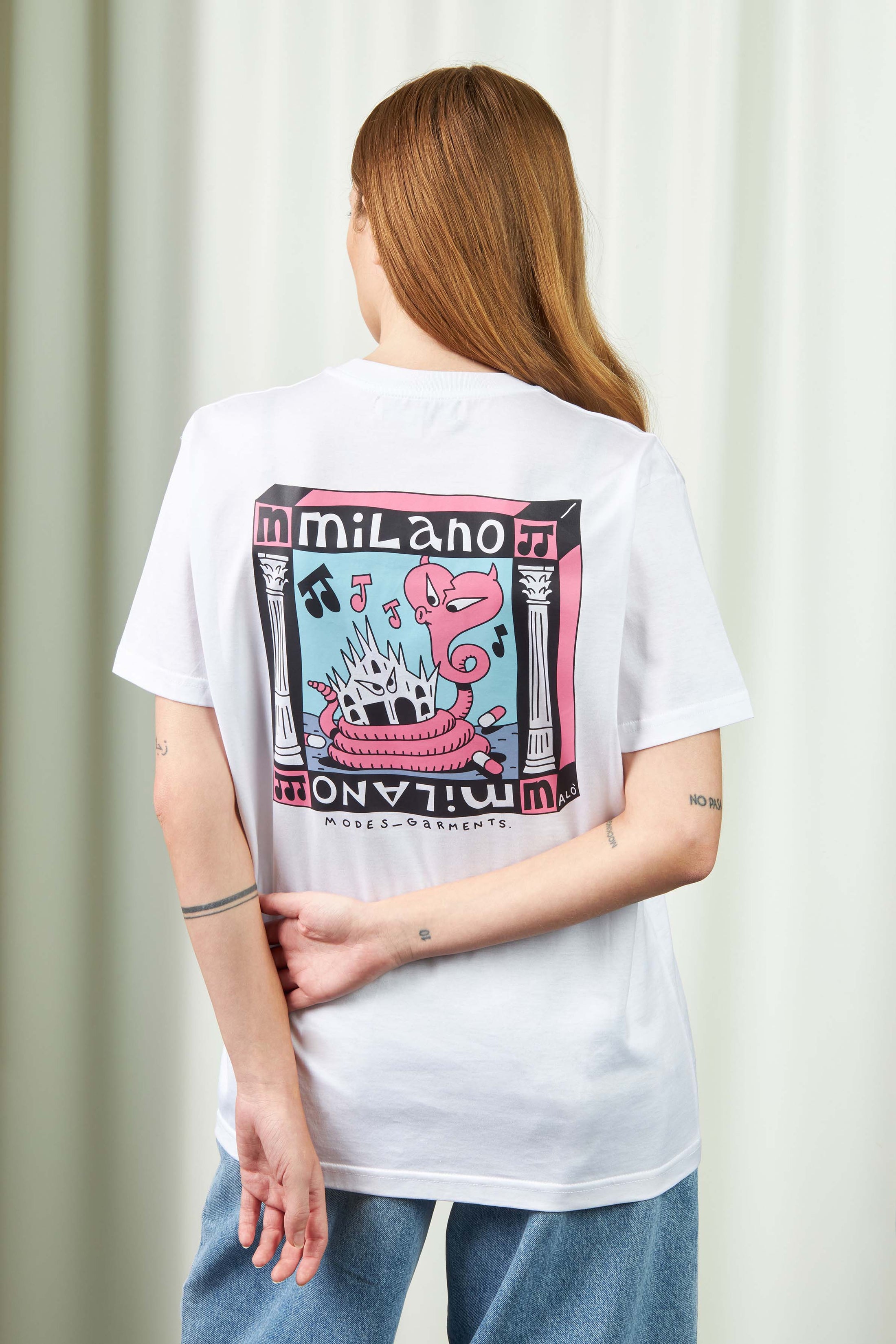 Unisex Milano Print T-shirt