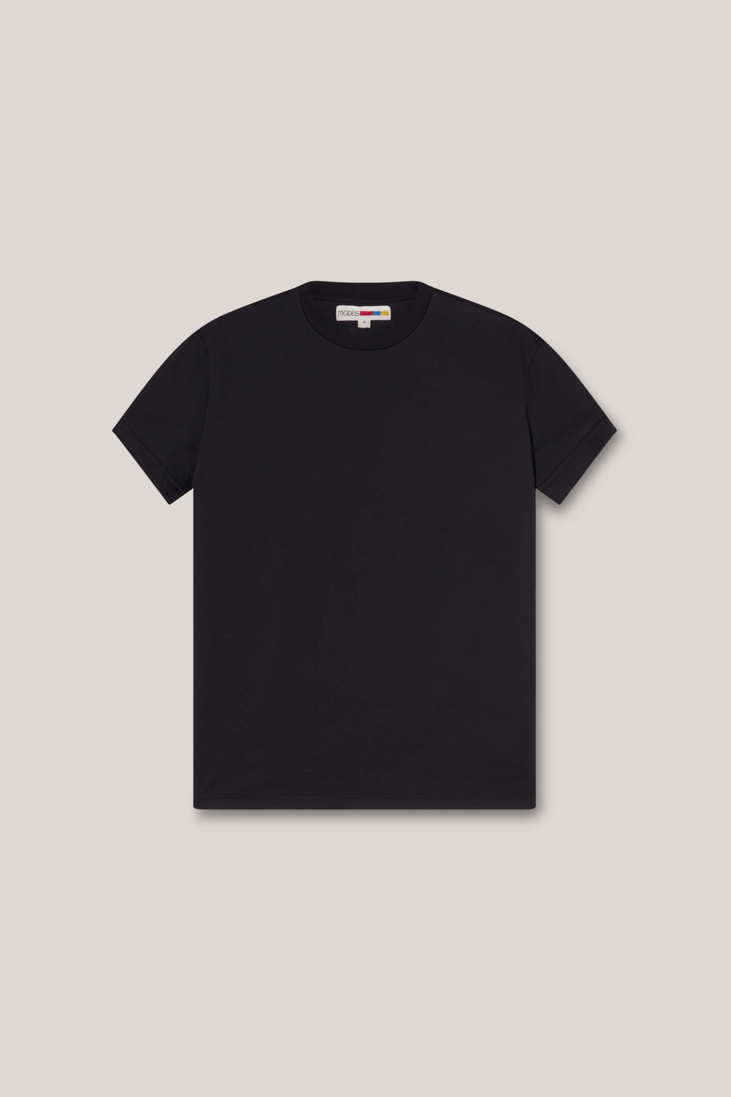 Unisex Plain Black T-shirt – MODES