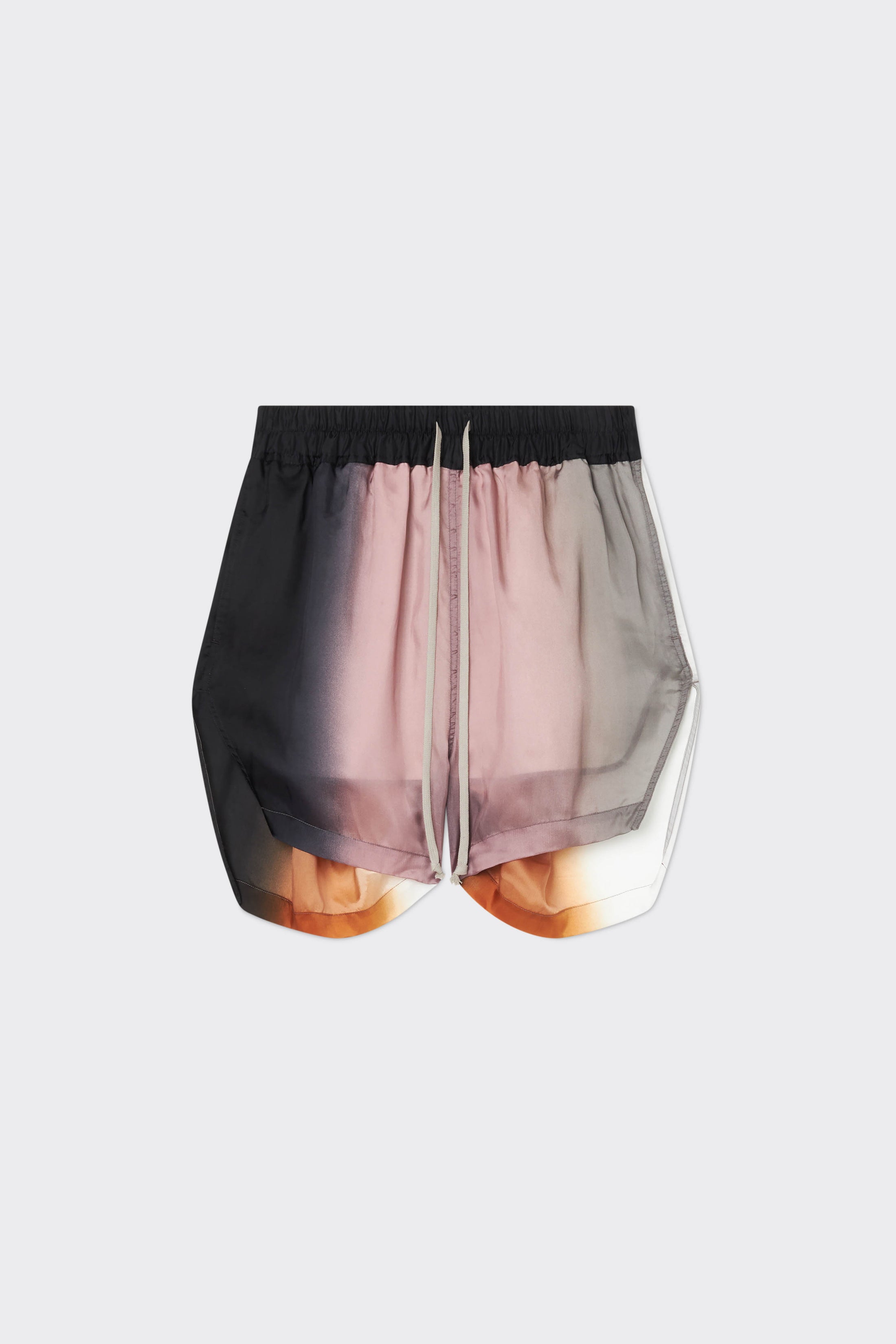 Wide-leg shorts with a gradient effect