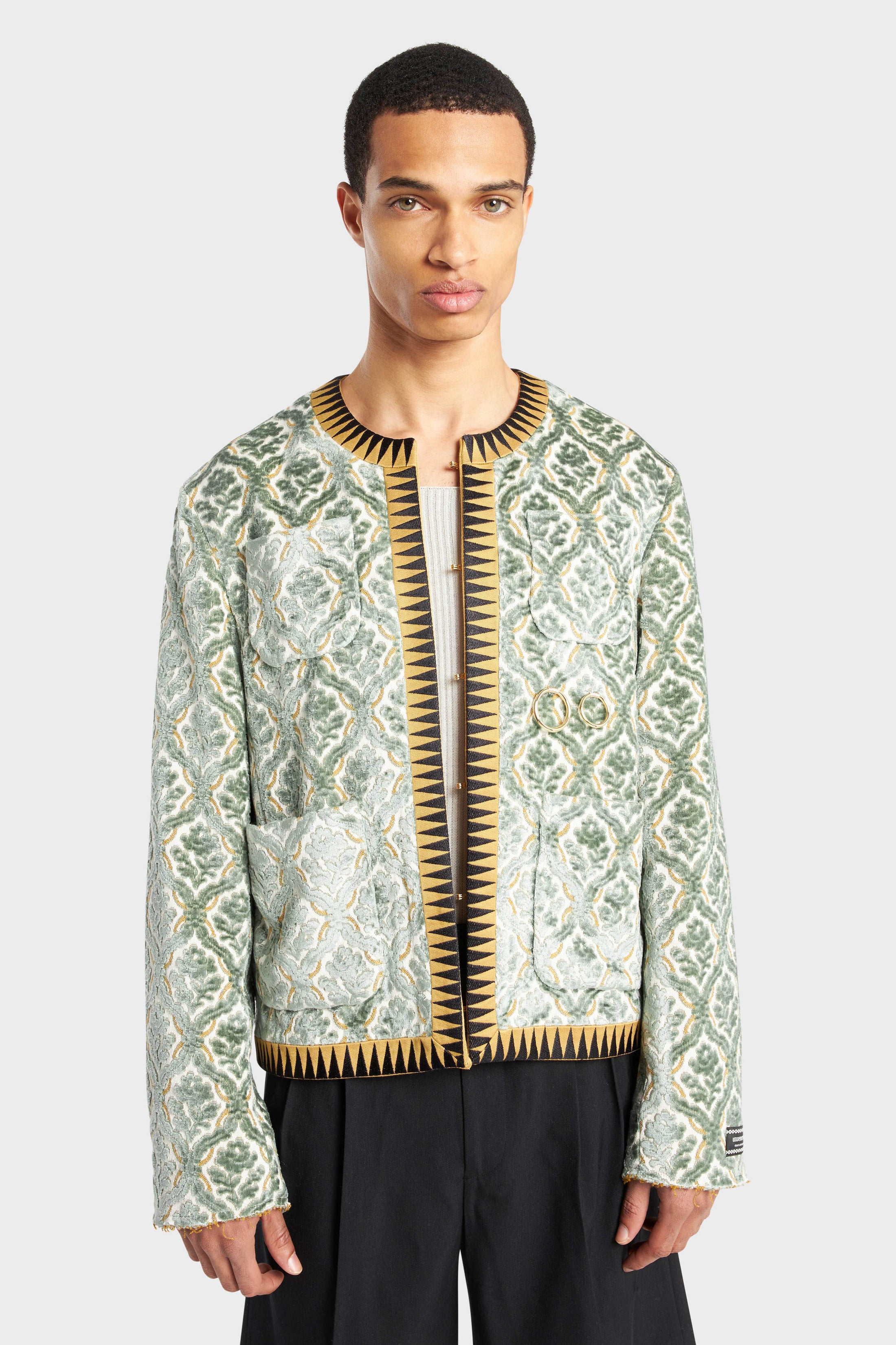 Undercover Blouson Jacket In Green