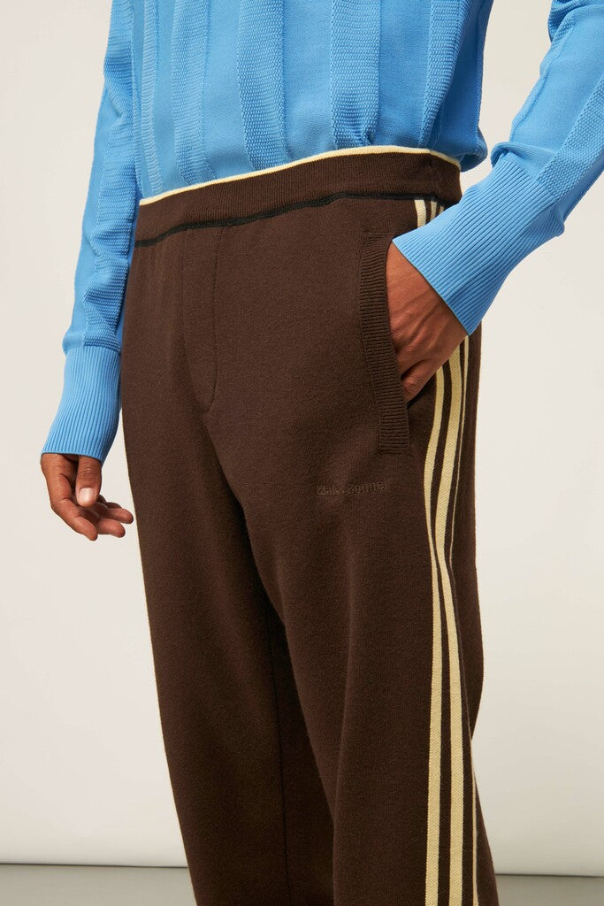 Brown Knitted Track Pants