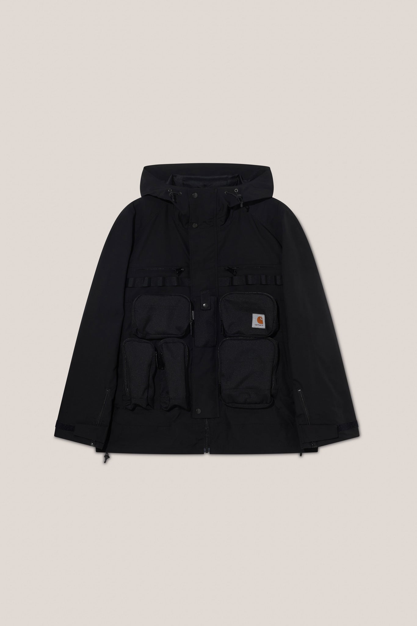 Black carhartt jacket with clearance hood